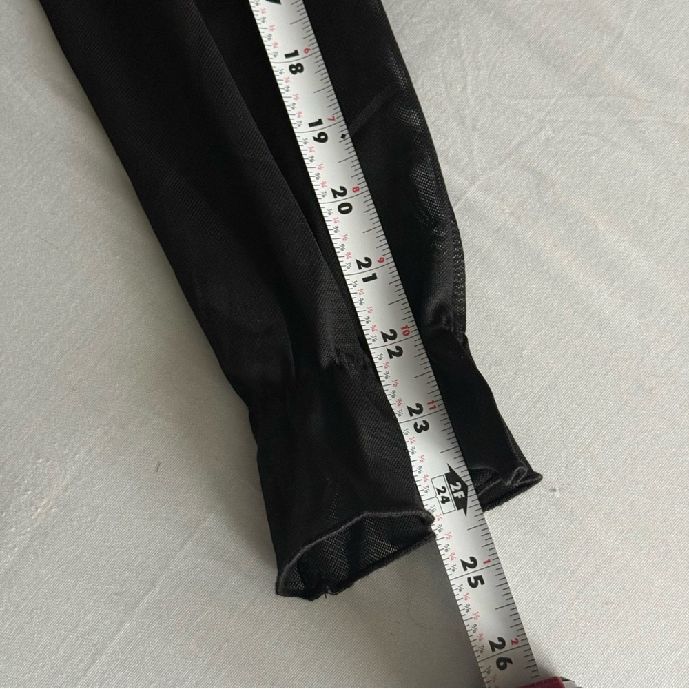 Whimsigoth Witchy Emo Dark Romantic Sheer Button Up Small Cross Victorian Gothic - Picture 12 of 12